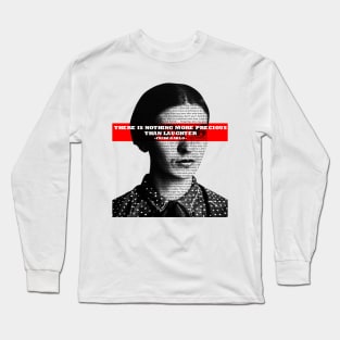 Frida Kahlo Quotes Long Sleeve T-Shirt